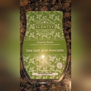 Scentsy Sea Salt & Avocado Wax Brick 15oz.